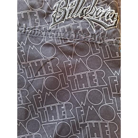 Billabong‎ Wolfmother Design Shorts Eco Recycled Fabric Size 32 - Picture 3 of 7